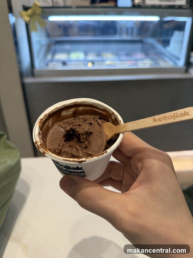Chocolate Ice Cream Cup
