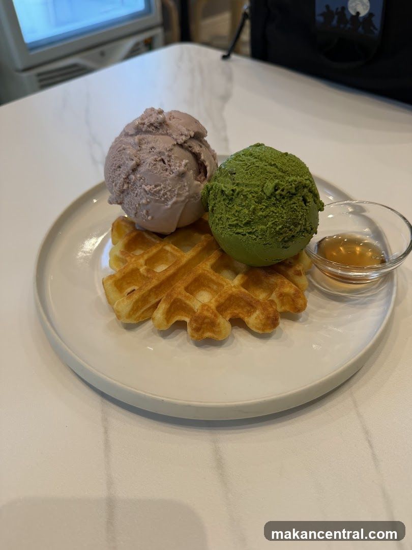 Ice Cream Waffle