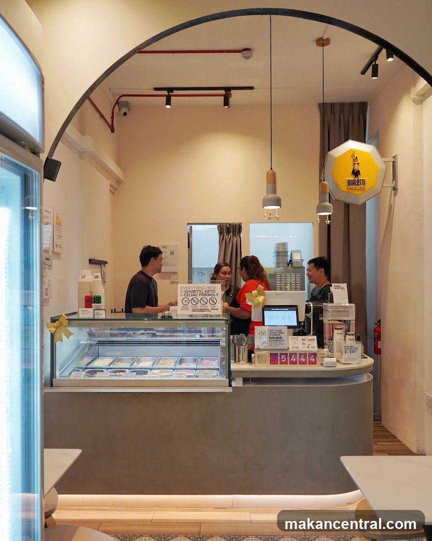 Ice Cream Shop Counter