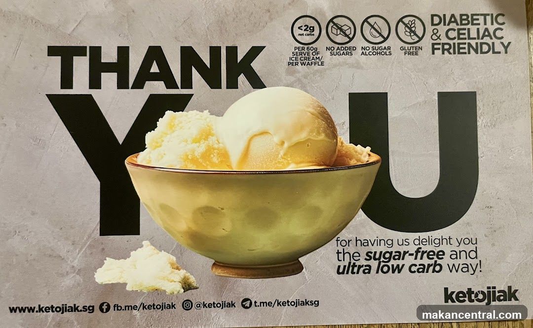 Thank You Card with Ice Cream