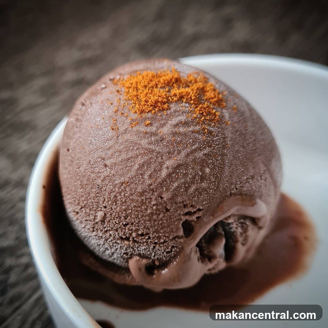 Chocolate Ice Cream Scoop