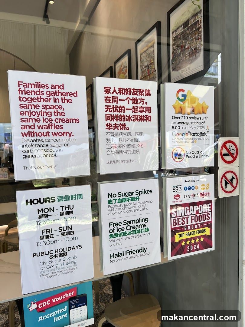 Ice Cream Shop Information