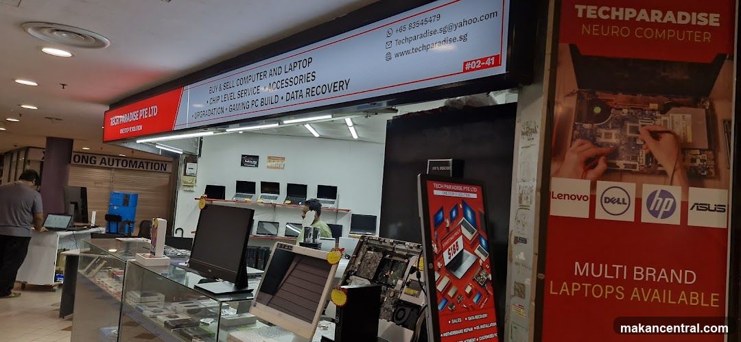 Techparadise Pte Ltd - refurbished laptops & second hand laptop