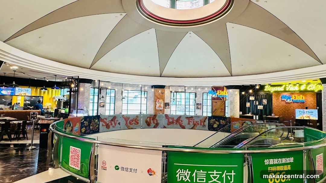 Food Court with Big Fish Restaurant