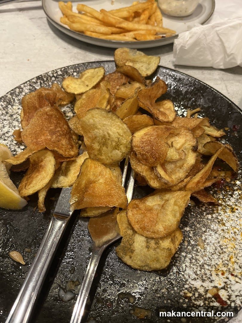 Crispy Potato Chips and Fries