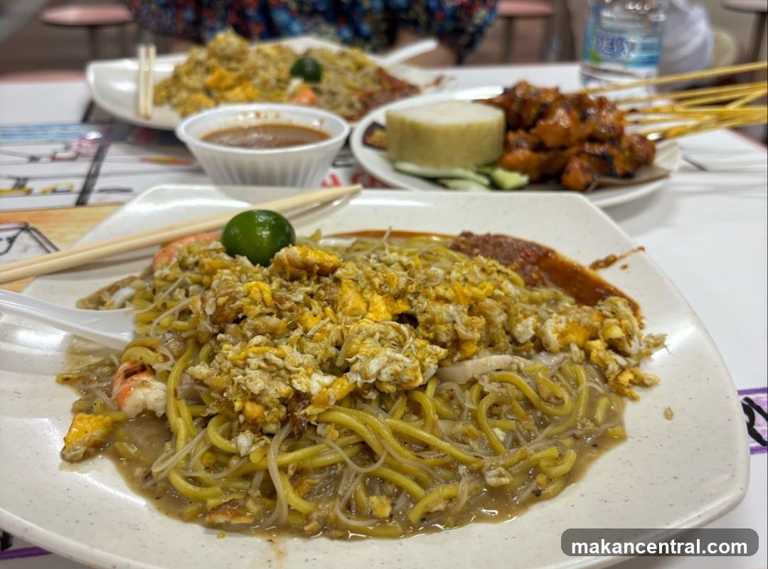 Noodles and Satay