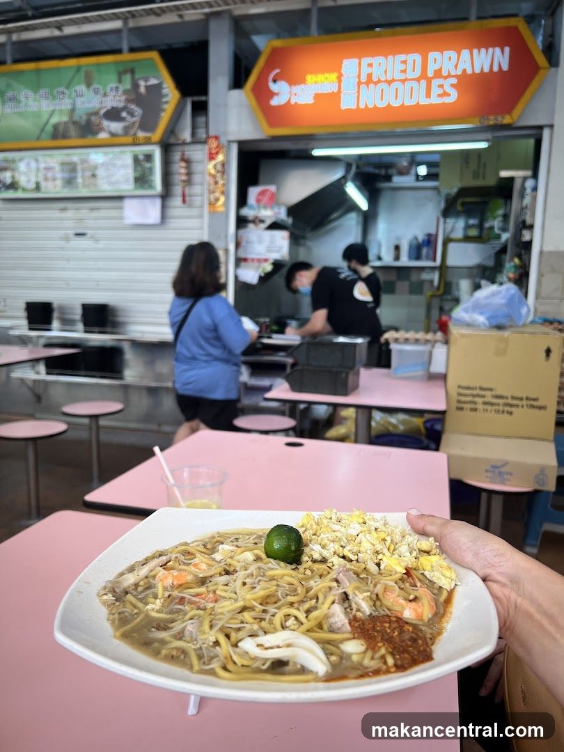 Fried Prawn Noodles