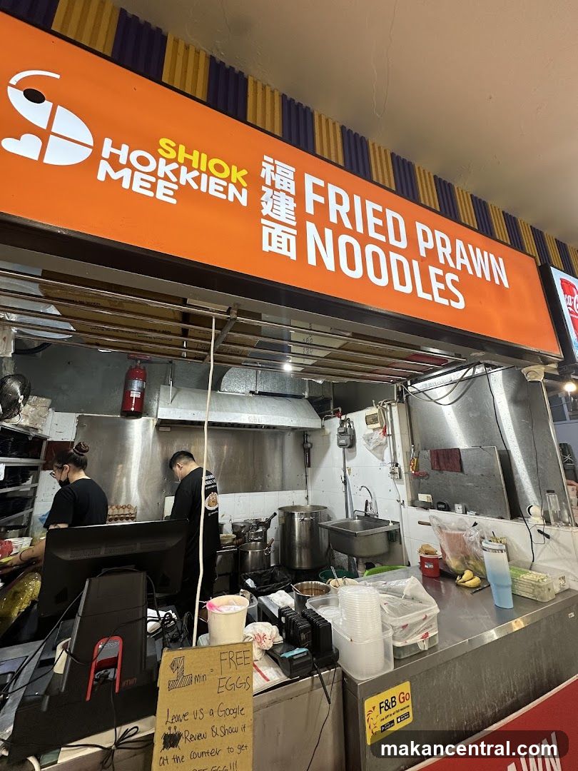Shiok Hokkien Mee Fried Prawn Noodles Stall