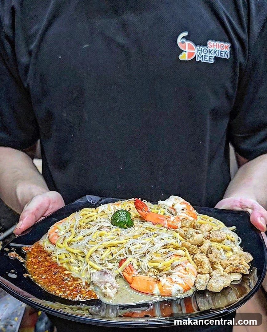 Hokkien Mee with Prawns
