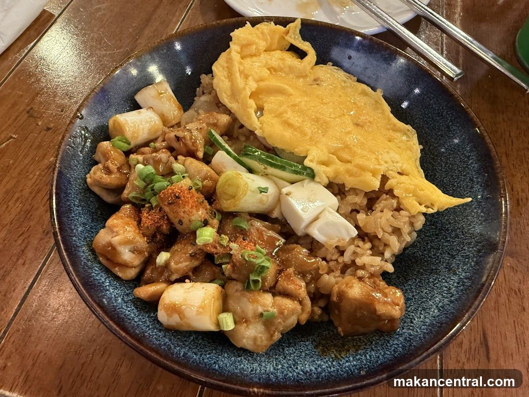Omelet Rice with Chicken