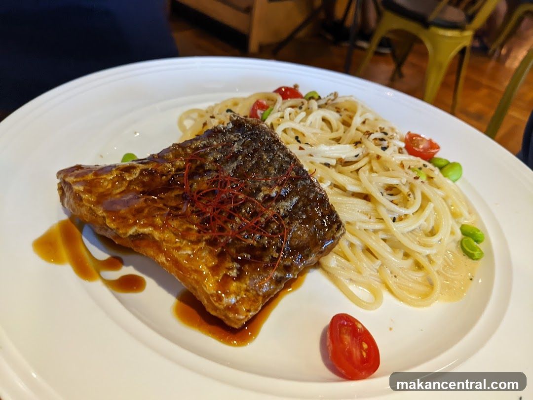 Fish and Pasta Dish