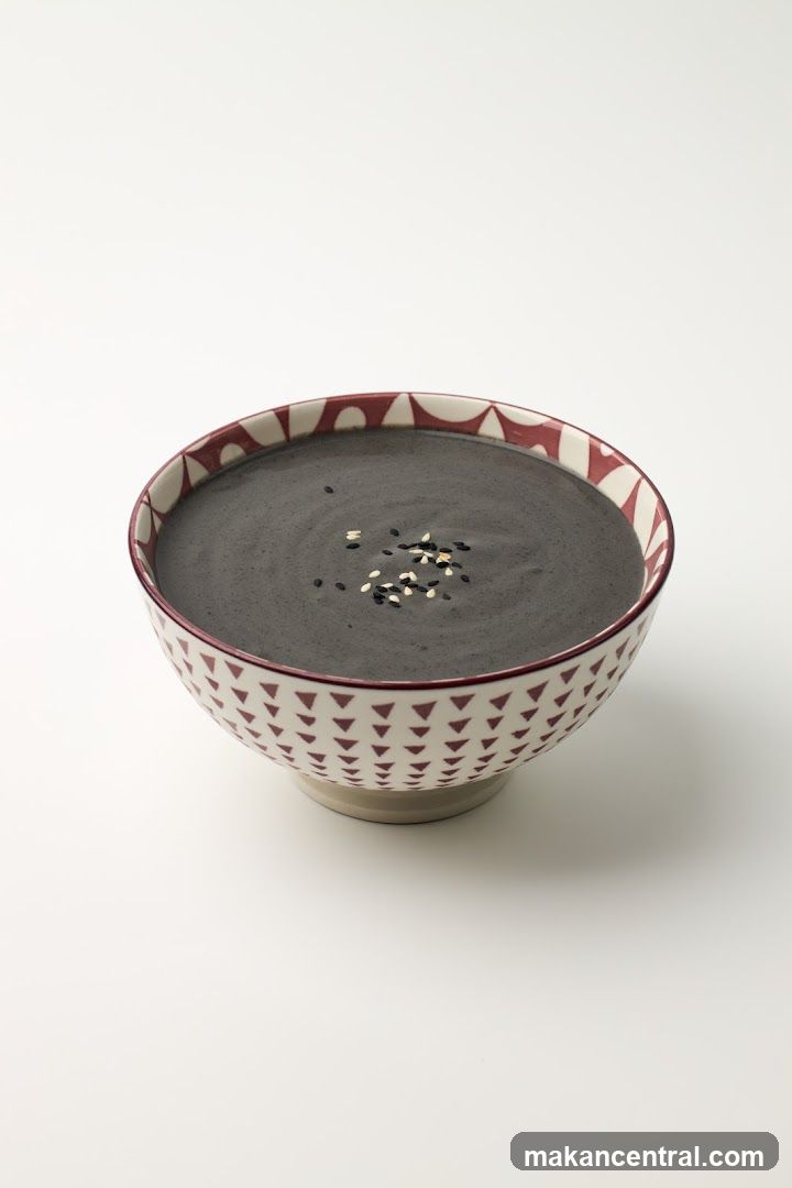Black Sesame Soup