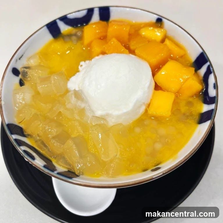 Mango Ice Dessert