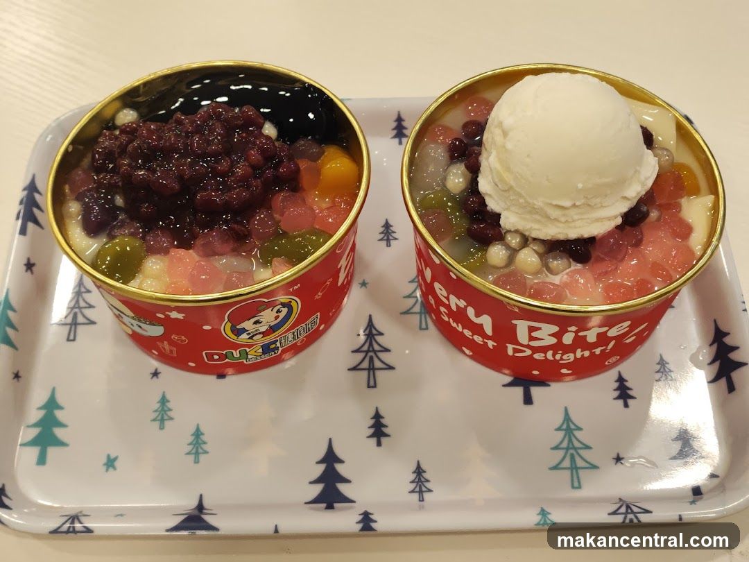 Dessert Cups with Toppings