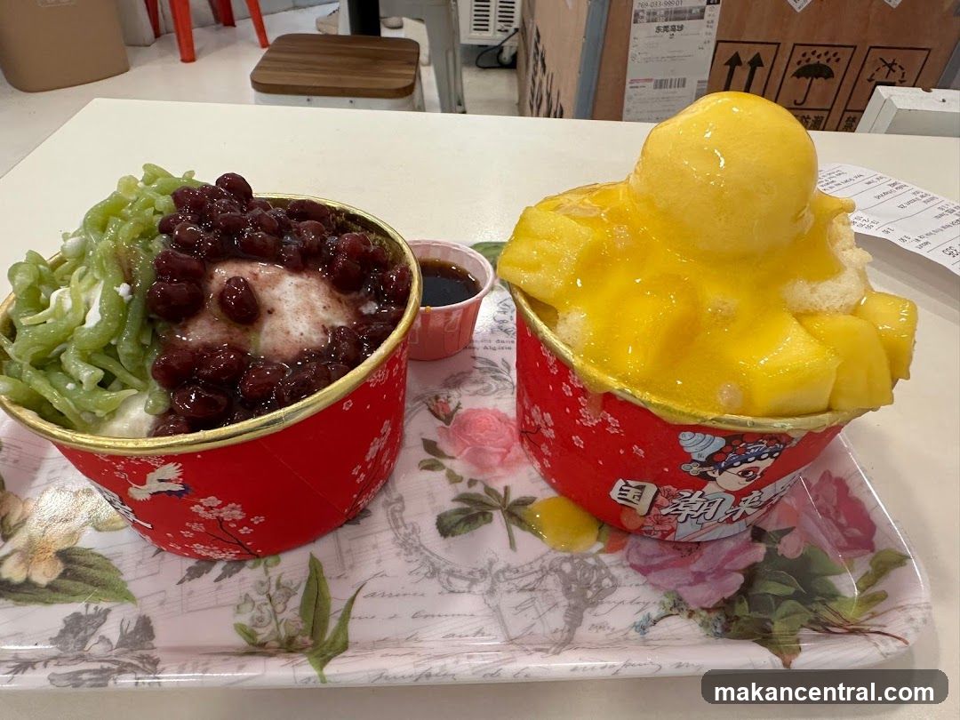 Desserts with Toppings
