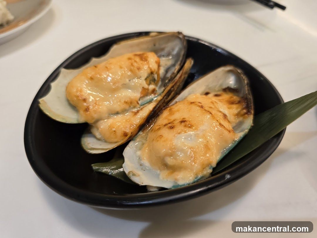Baked Mussels