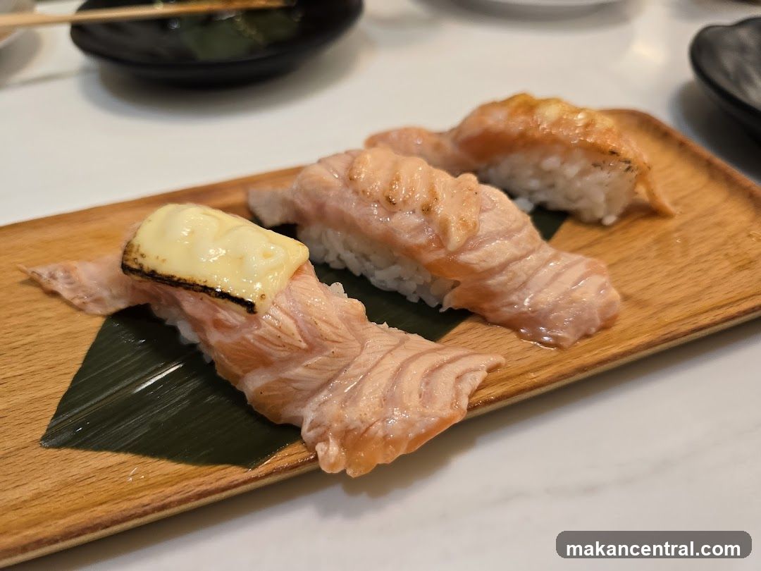 Salmon Nigiri Sushi