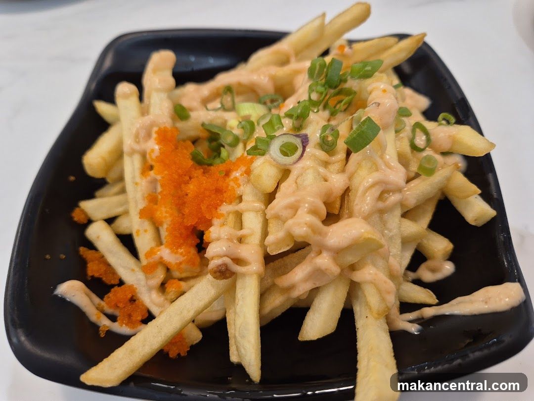 Spicy Fries with Tobiko