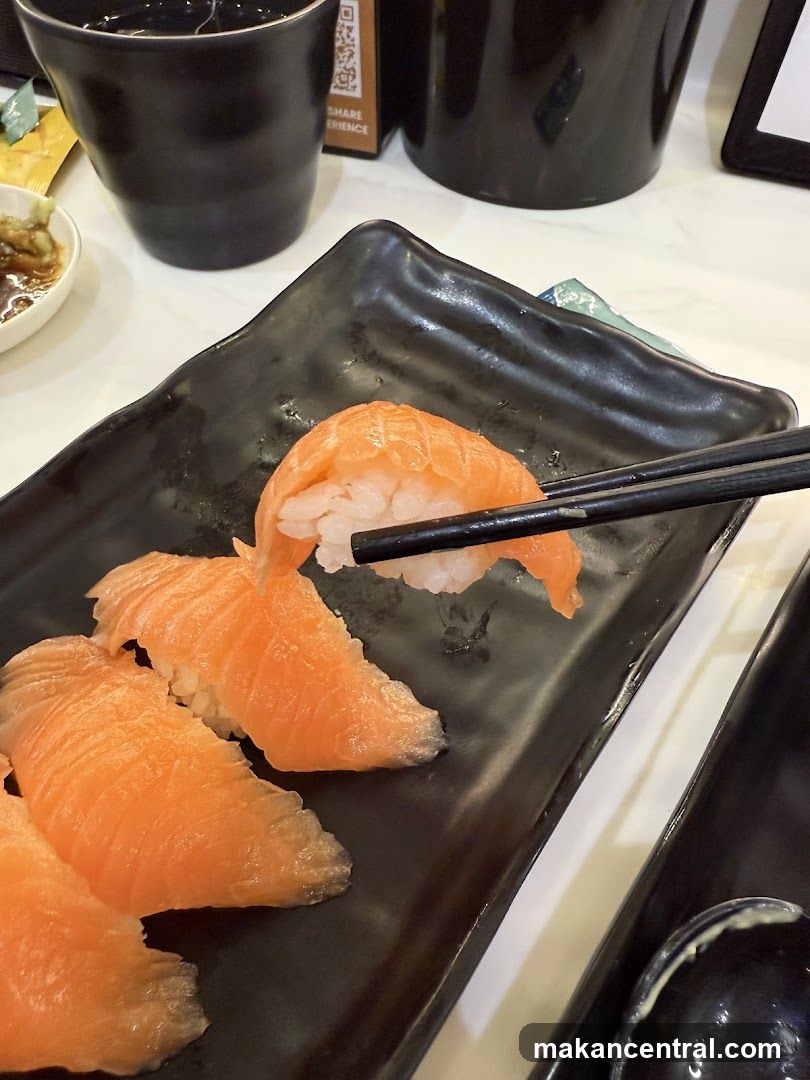 Salmon Nigiri Sushi