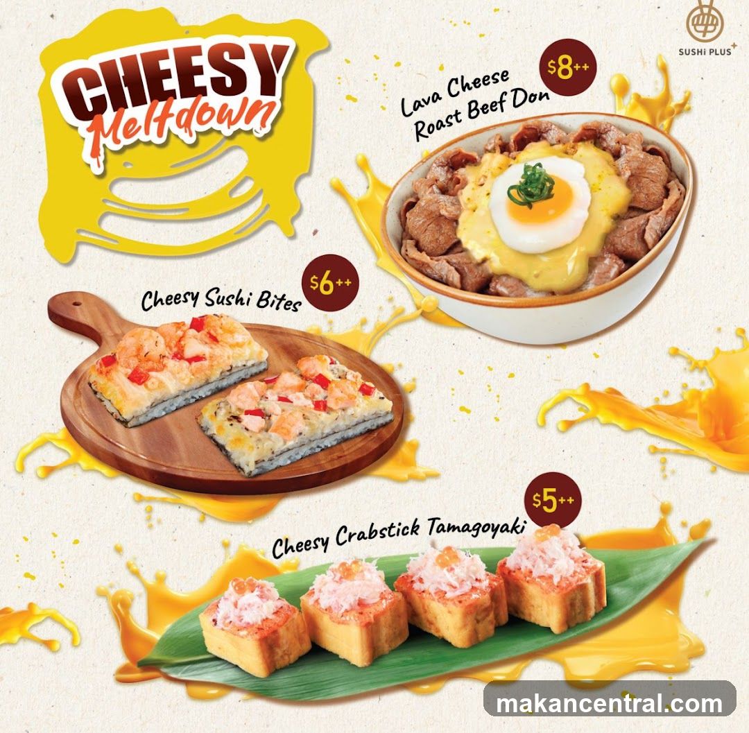 Cheesy Meltdown Menu