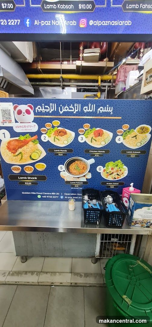 Food Menu Display
