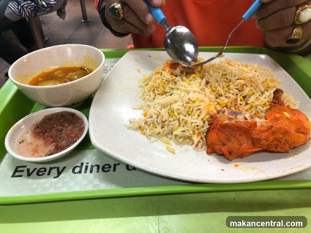 Chicken Biryani with Sides