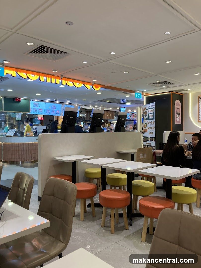 Restaurant Interior with Seating