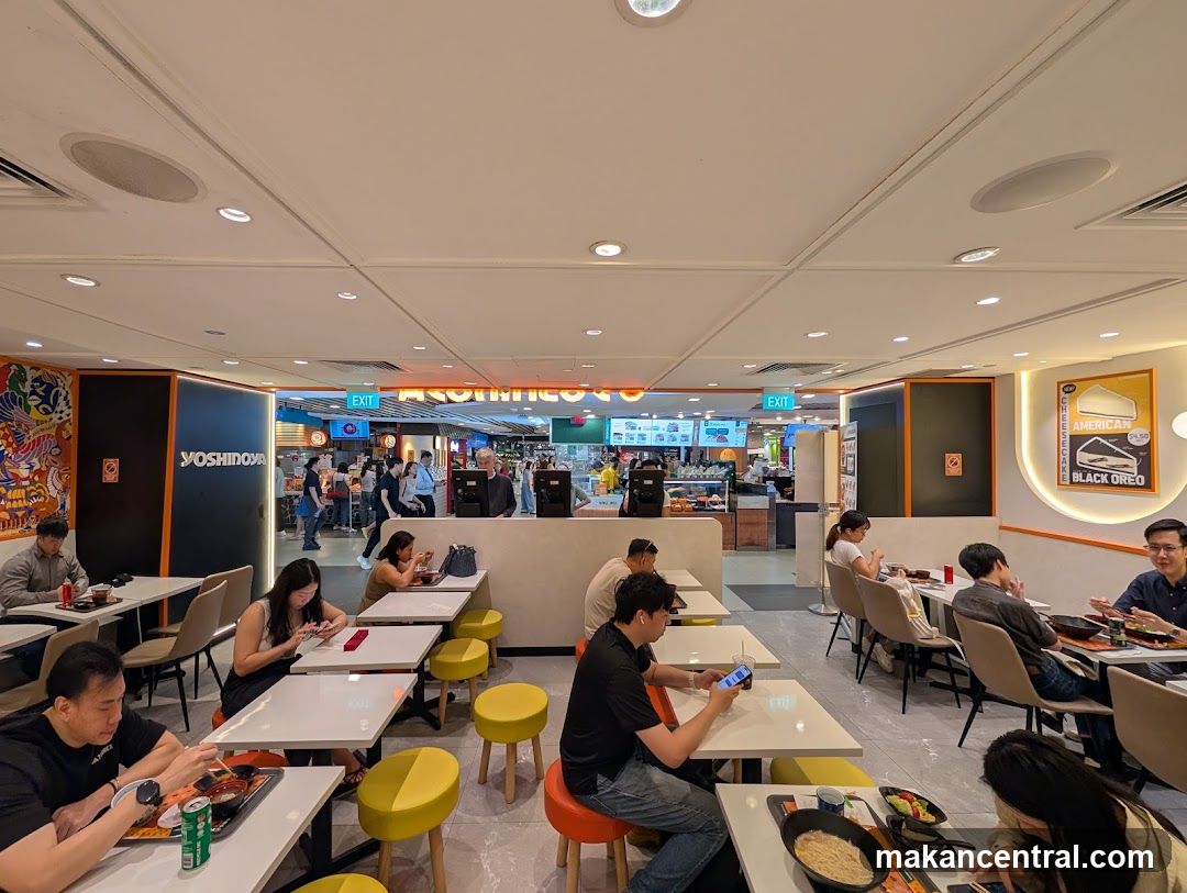 Restaurant Interior with Diners