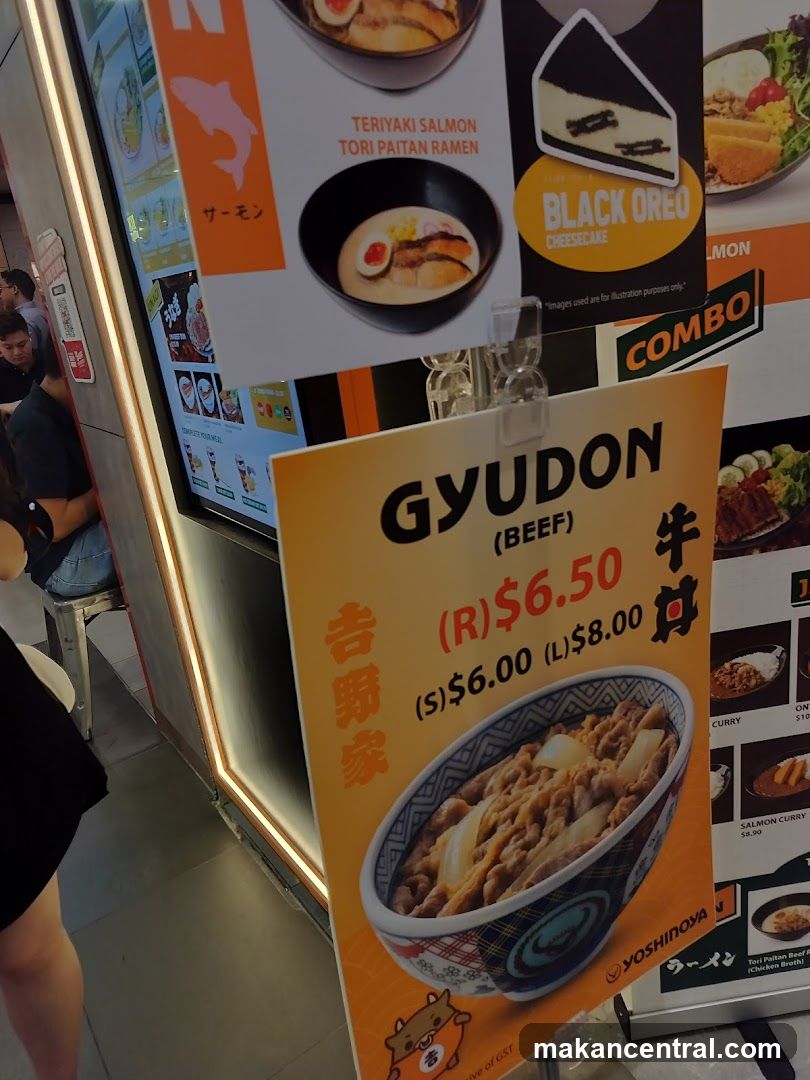 Gyudon Menu