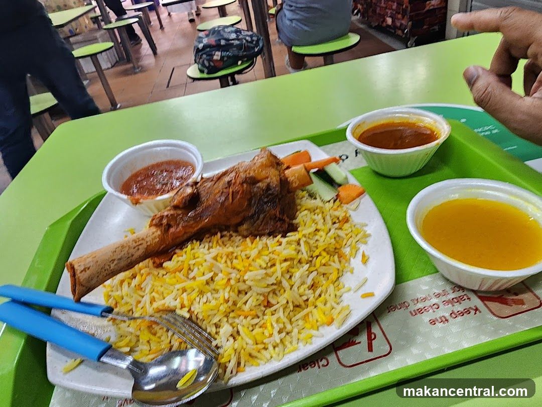 Lamb Shank with Rice