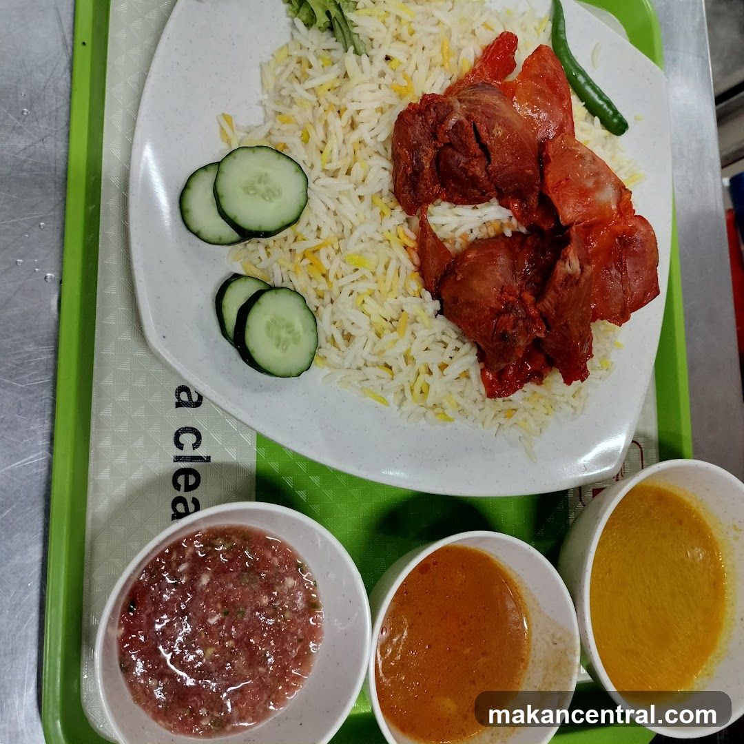 Chicken Rice with Condiments