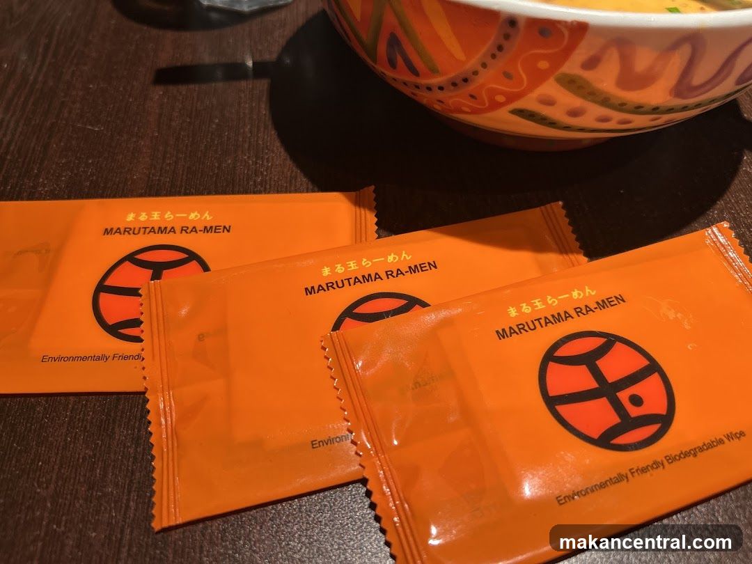 Marutama Ramen Wipes
