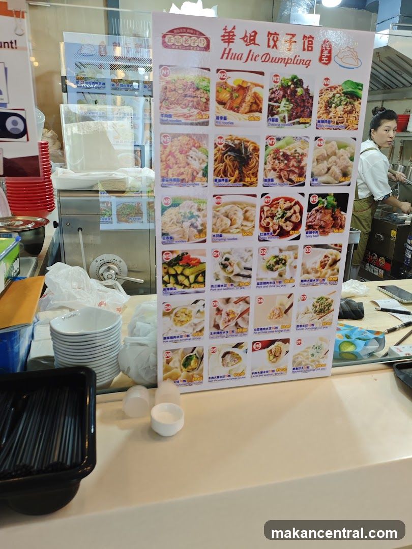 Hua Jie Dumpling Menu