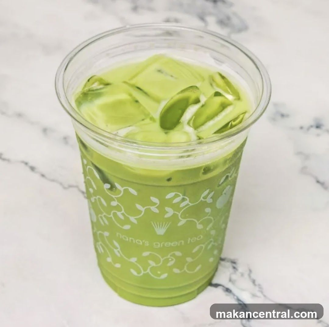 Iced Matcha Latte