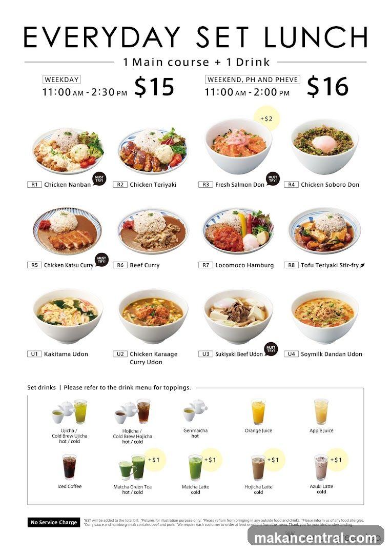 EVERYDAY SET LUNCH