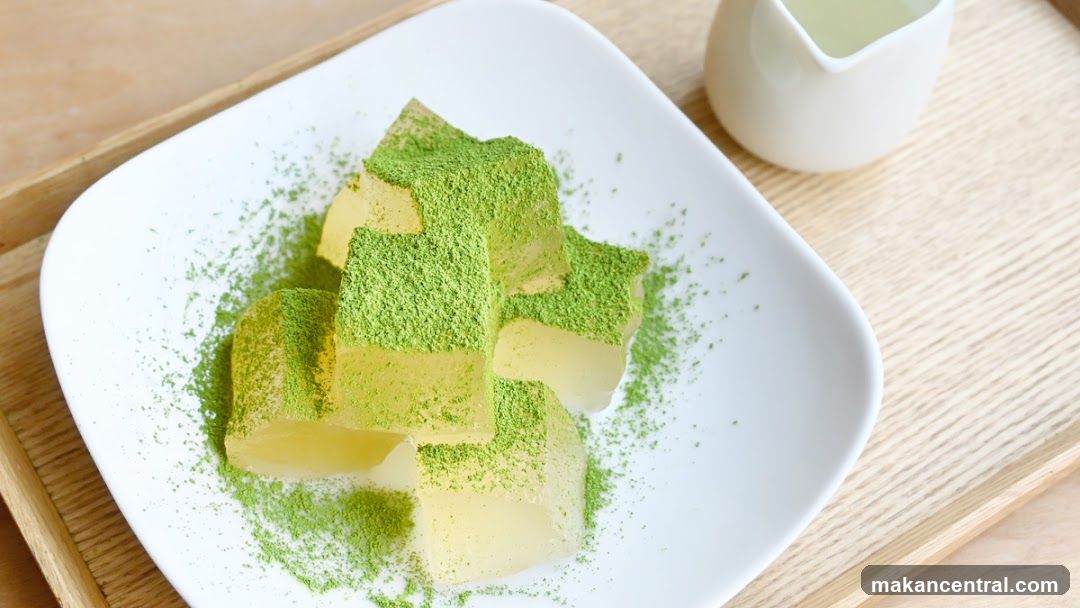 Matcha Jelly Dessert