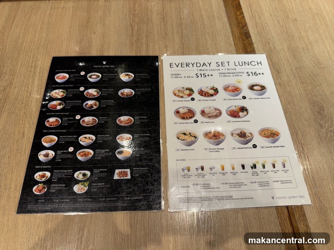 EVERYDAY SET LUNCH