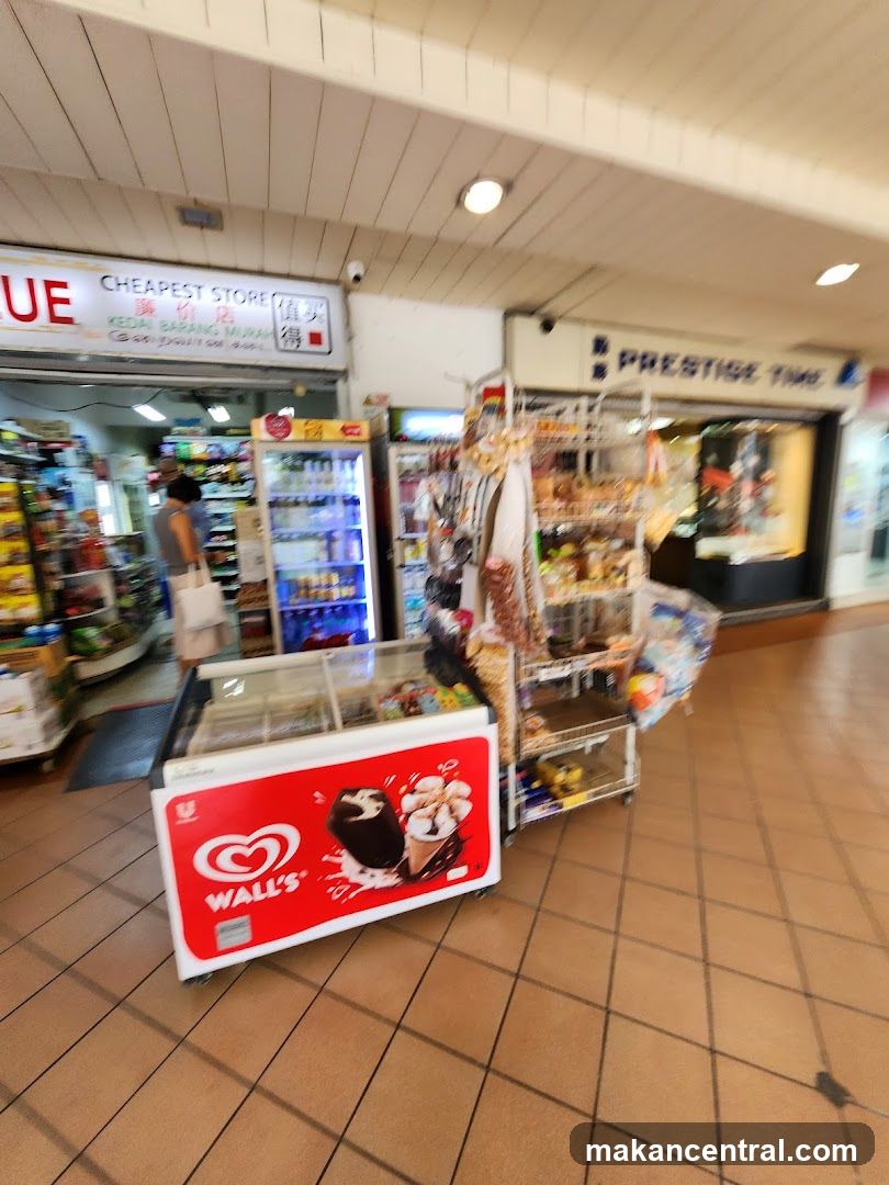 Convenience Store with Ice Cream Freezer