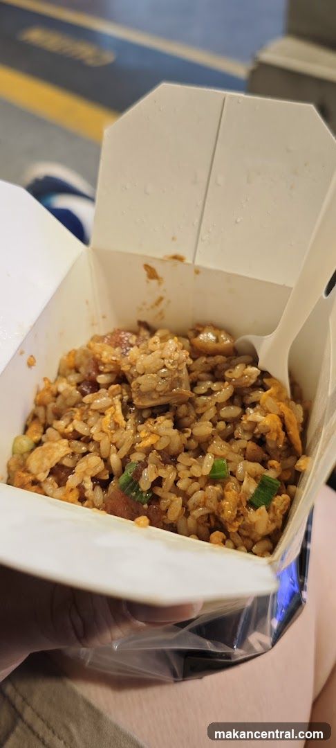 Fried Rice in Takeout Container
