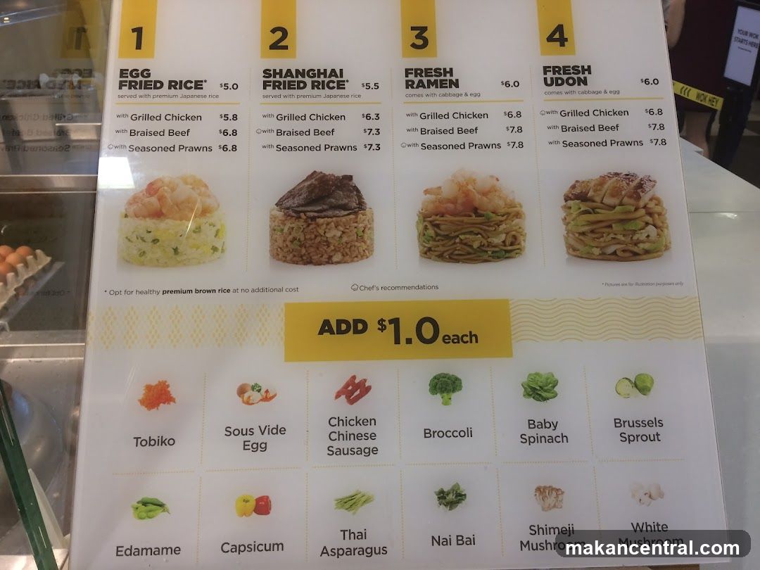 Wok Hey Menu