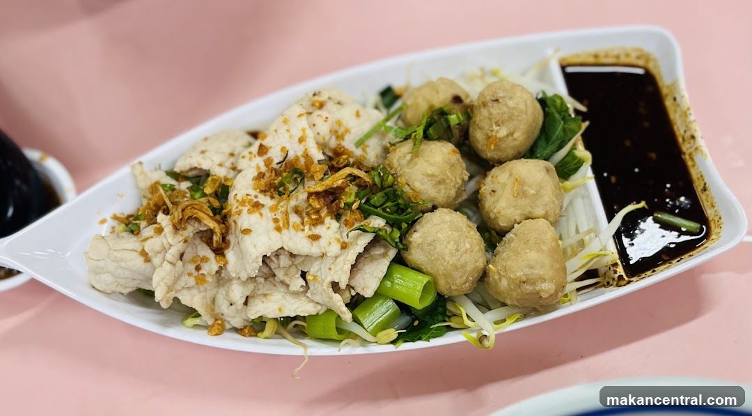 Pork and Meatball Noodles