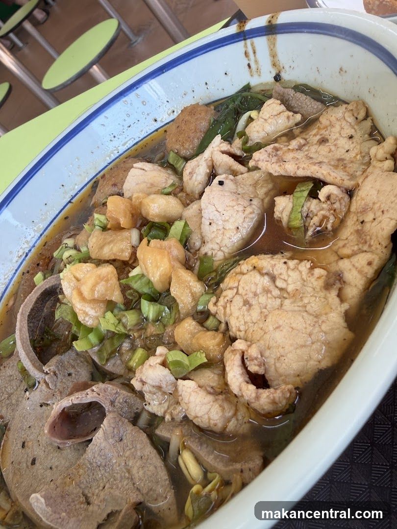 Pork noodle soup