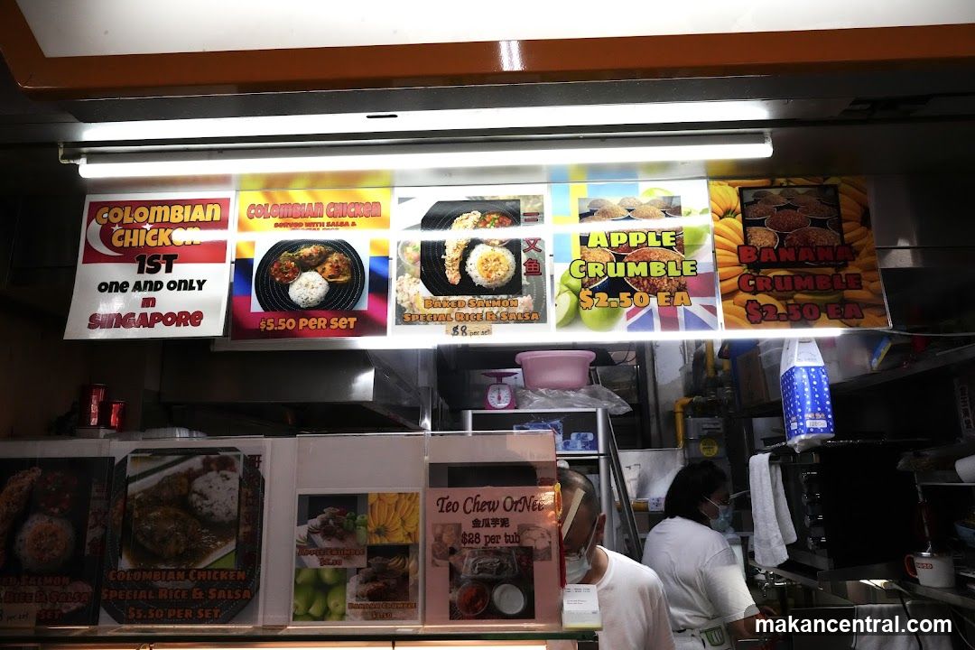 Food Stall Menu