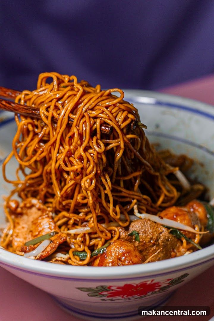 Noodles with Meatballs