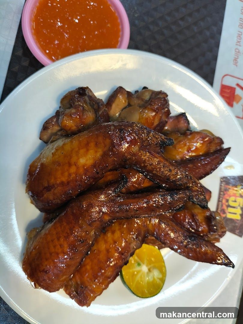 Chicken Wings with Chili Sauce