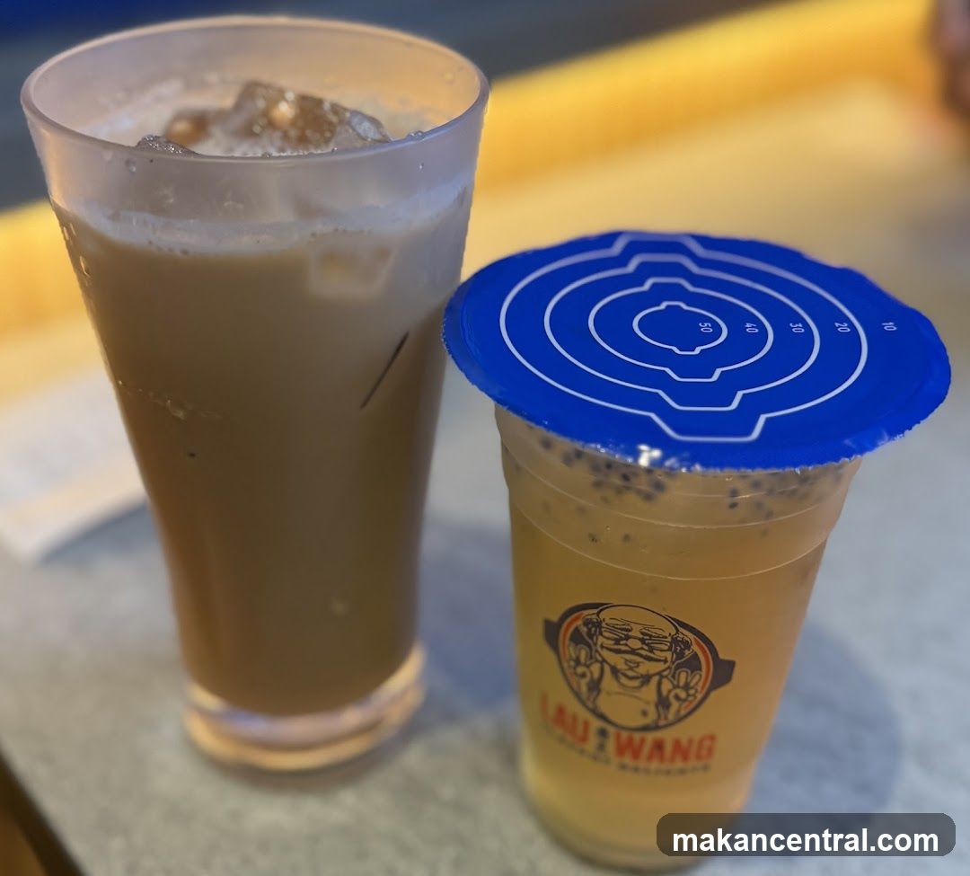 Two Iced Drinks