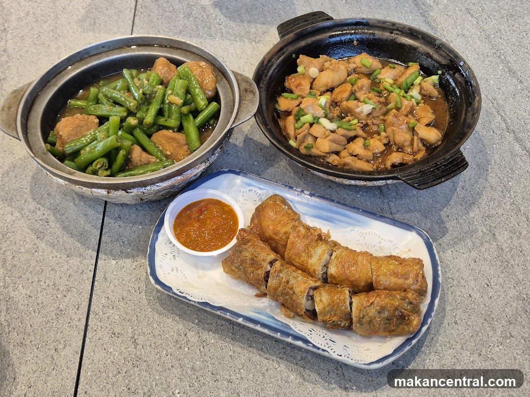 Three Dishes of Food