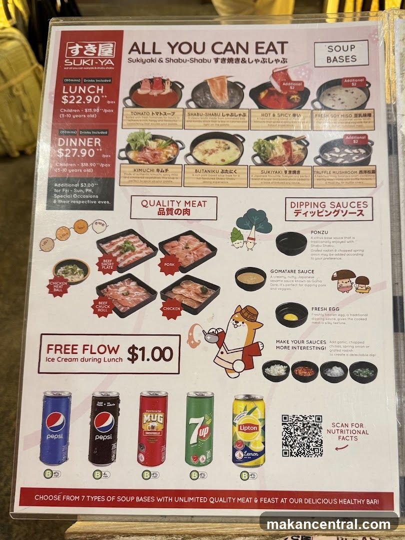 SUKI-YA ALL YOU CAN EAT Sukiyaki & Shabu-Shabu