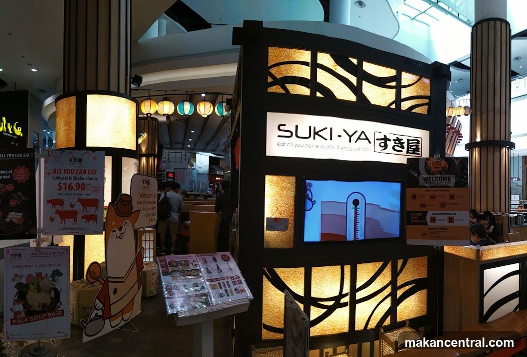 Suki-Ya Restaurant Display