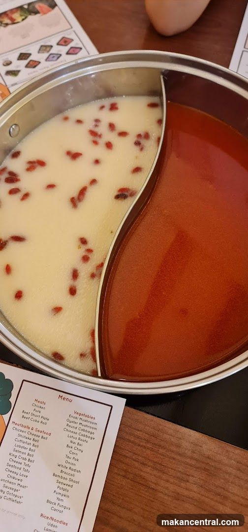 Hot Pot Broth and Menu